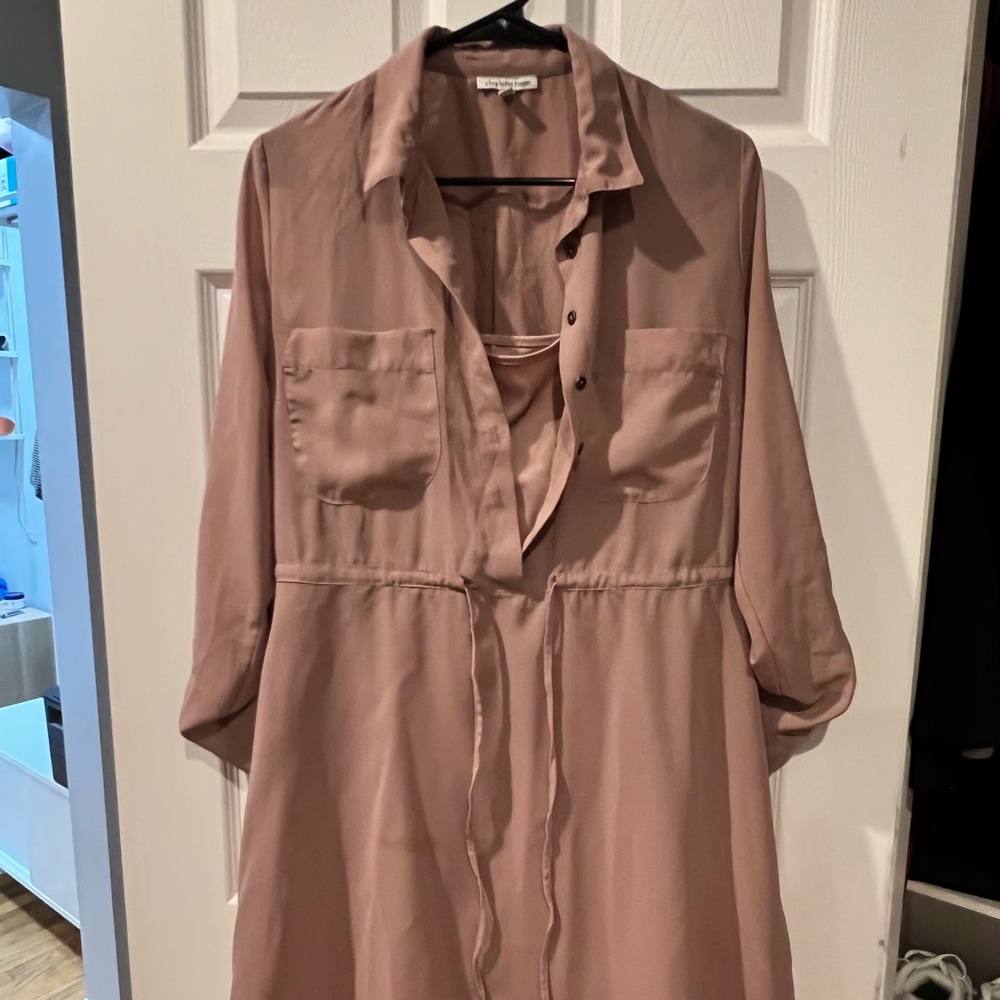 Pink Business Casual Dress
